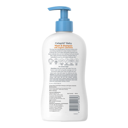 Cetaphil Baby Gentle Wash with Organic Calendula