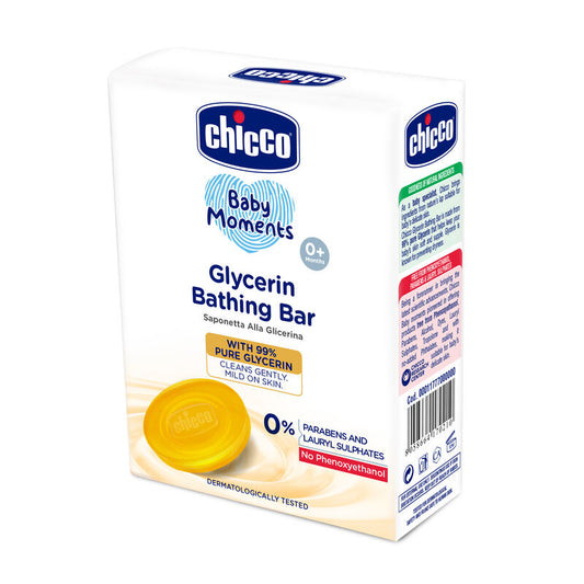 Chicco Baby Moments Glycerin Bathing Bar