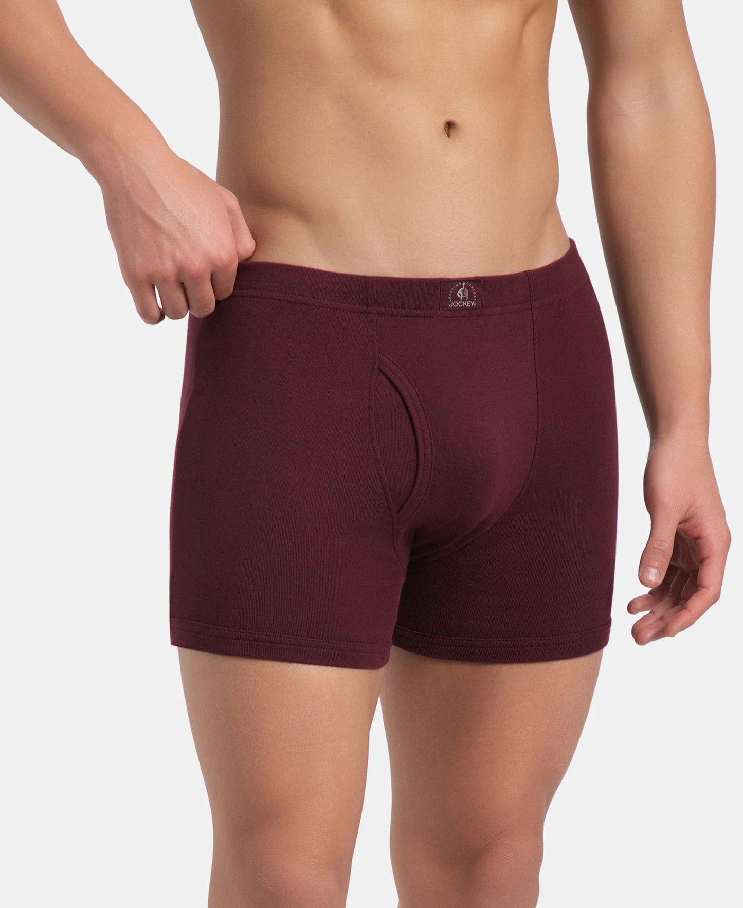 Jockey 8008 cotton rib boxer brief in Port Royale