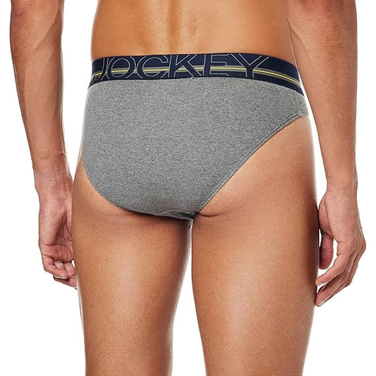 Jockey Men's Cotton Zone modern brief 2 Pcs.
