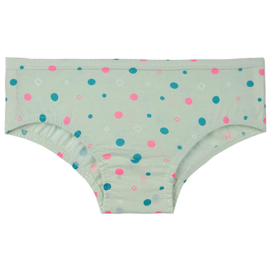 Bodycare Girls' All-Over Print Cotton Panties- pack of 3