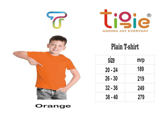 ROUND NACK PLAIN T-SHIRT