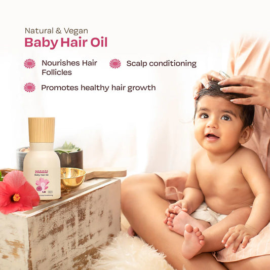 100% Natural Baby Hair Oil - 50 ML