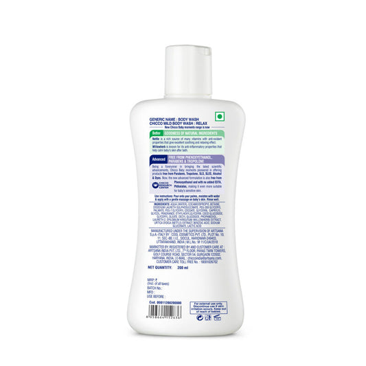 Chicco Baby Mild Bodywash Relax