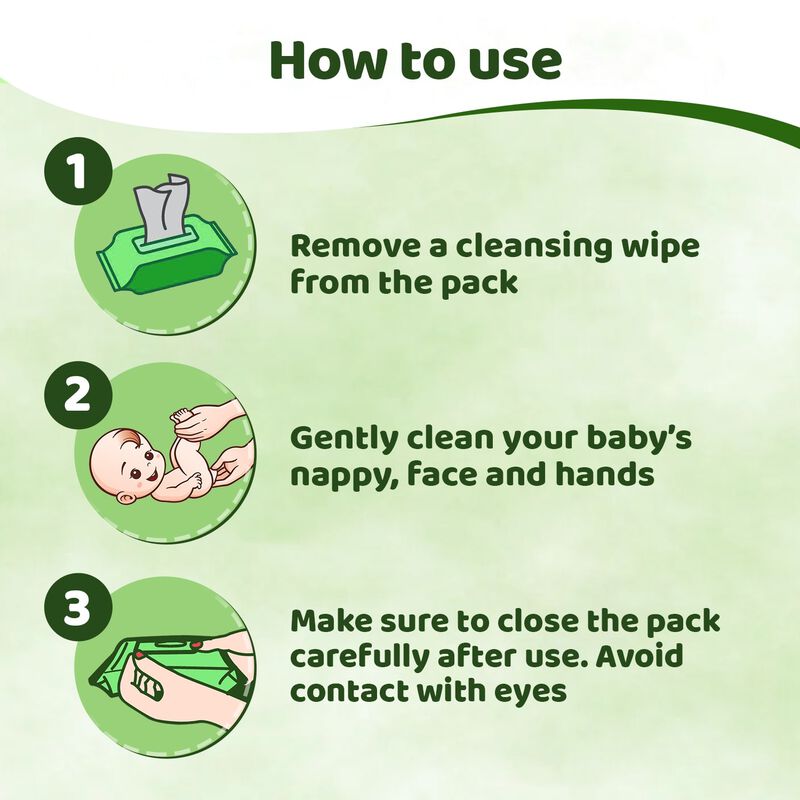 Chicco Baby Wipes (72 pcs)