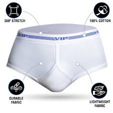 Vip Signor rib fabric brief- pack of 1