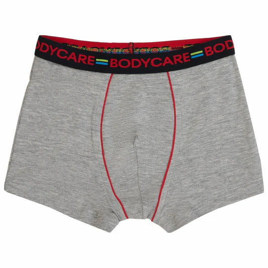 Bodycare Boys Cotton Boxer Briefs – Pack of 2 (Grey & Navy)