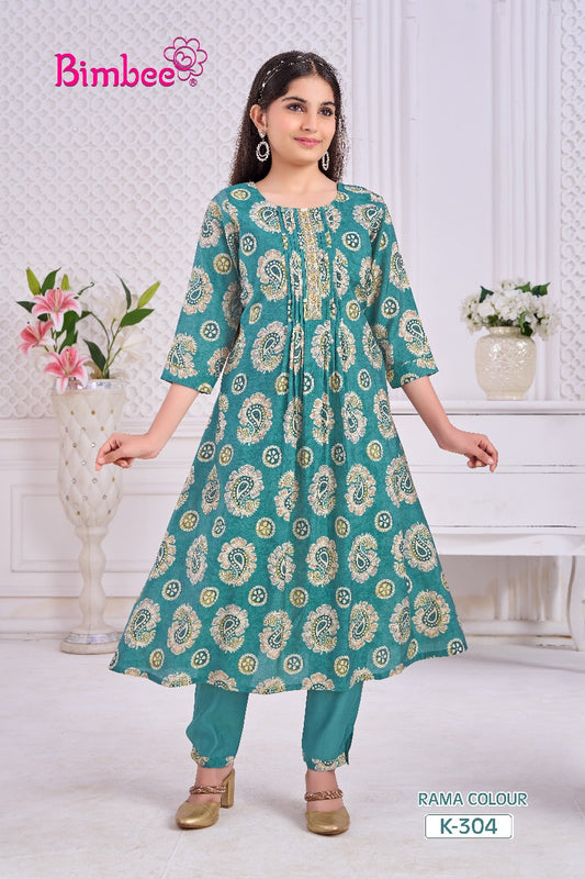 GIRLS KURTI PANTS K-304