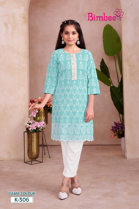 KURTI PANTS FOR GIRLS K-306