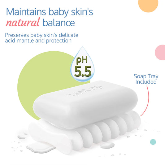 LuvLap Moisturizing Baby Bathing Bar – 75g