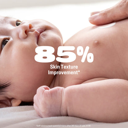 85 percent improvement in skin softness with Cetaphil Baby daily lotion