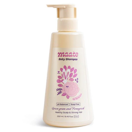 Tear-Free Baby Shampoo - pH Balanced | Soap-Free - 250 ML