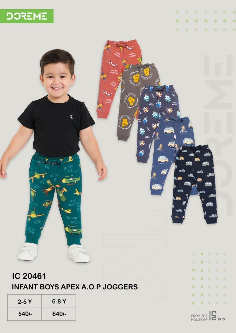 Doreme Boys All Over Print Apex Joggers