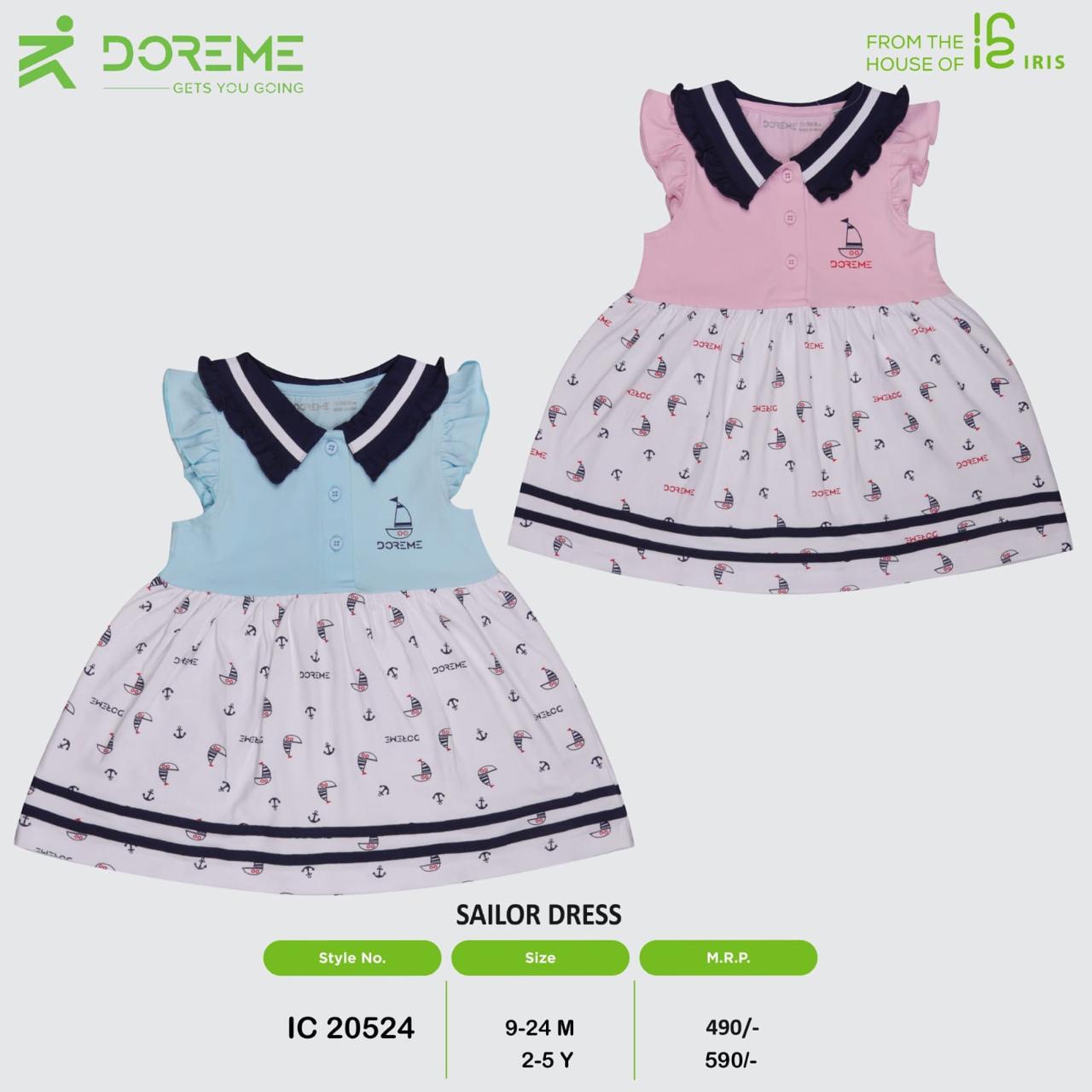 Doreme 20524 design chart - all prints and shades