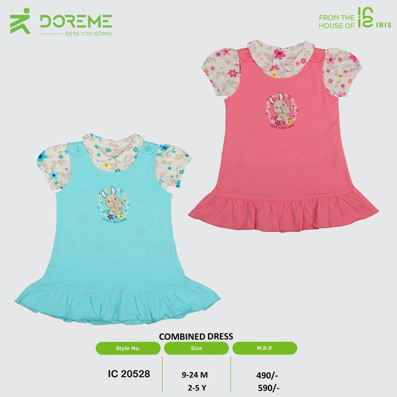 Doreme 20528 design chart - all prints and shades