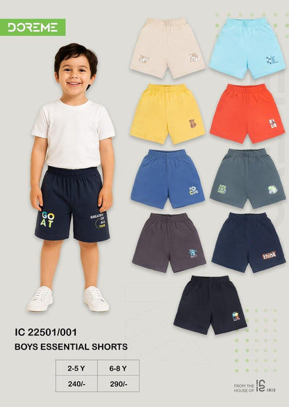 Doreme Boys Essential Shorts with Drawcord Waist