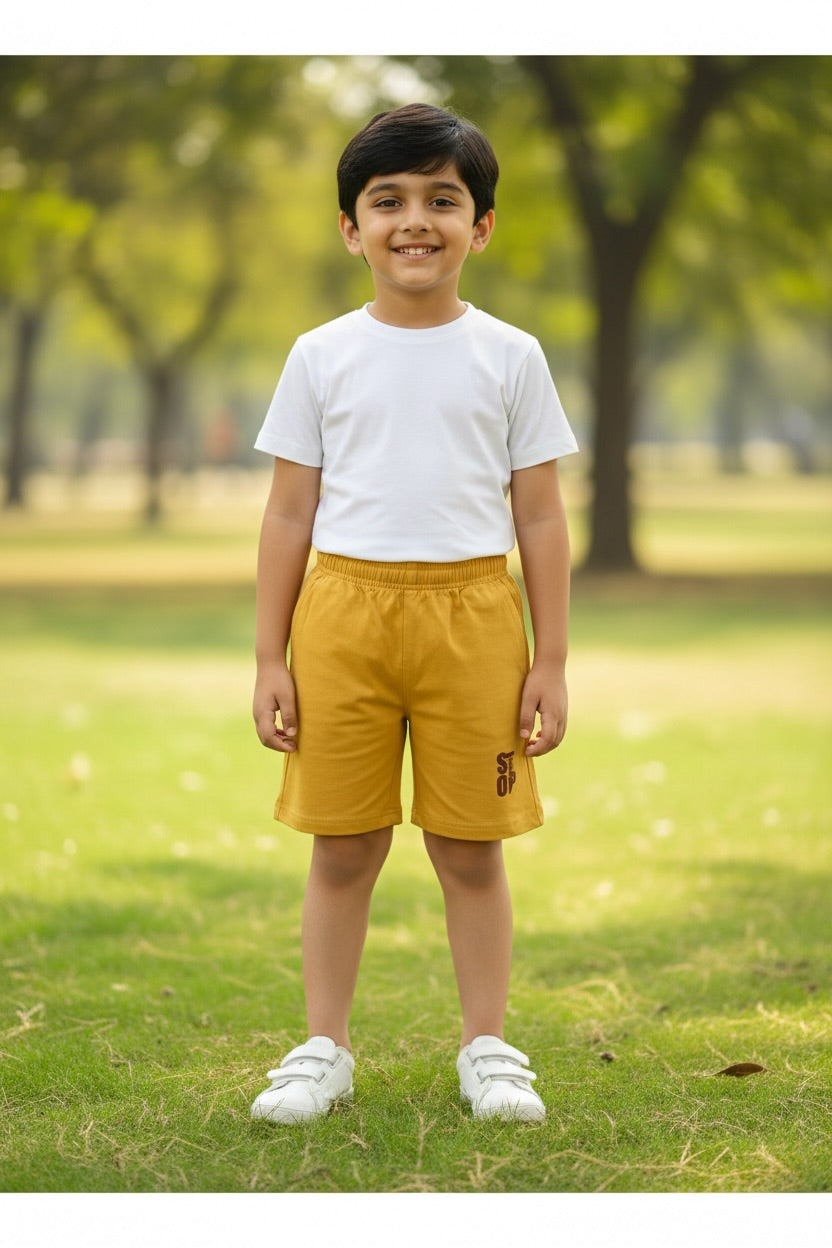 Doreme Boys Essential Shorts with Drawcord Waist