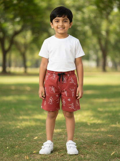 Doreme Boys All Over Print Casual Shorts