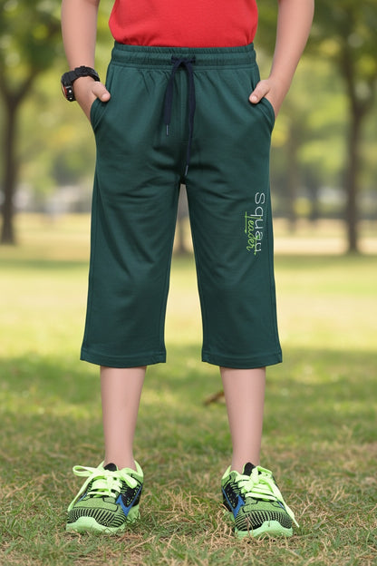 Doreme Boys Printed Capri with Side Pockets