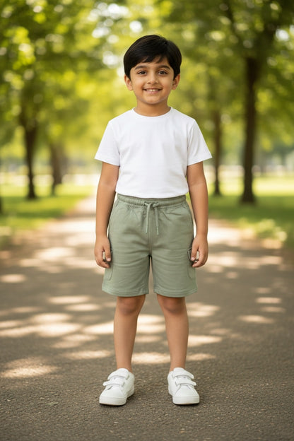 Doreme Boys Apex Cargo Shorts with Pockets