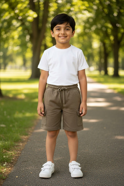 Doreme Boys Apex Cargo Shorts with Pockets