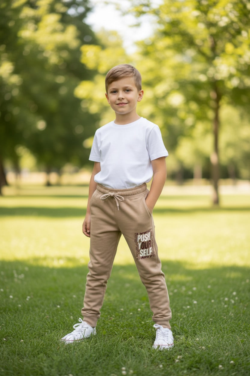 Doreme Infant Boys Essential Joggers with Drawcord