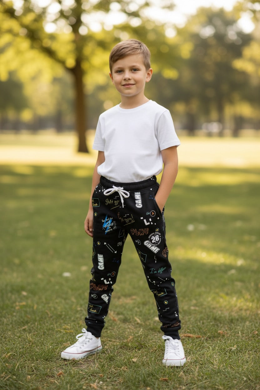 Doreme Infant Boys Essential Printed Joggers