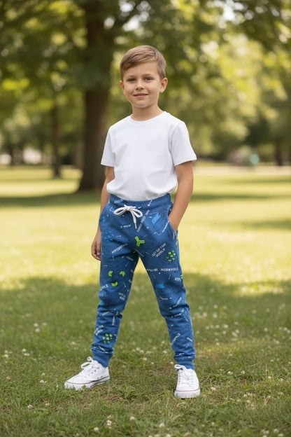 Doreme Infant Boys Essential Printed Joggers