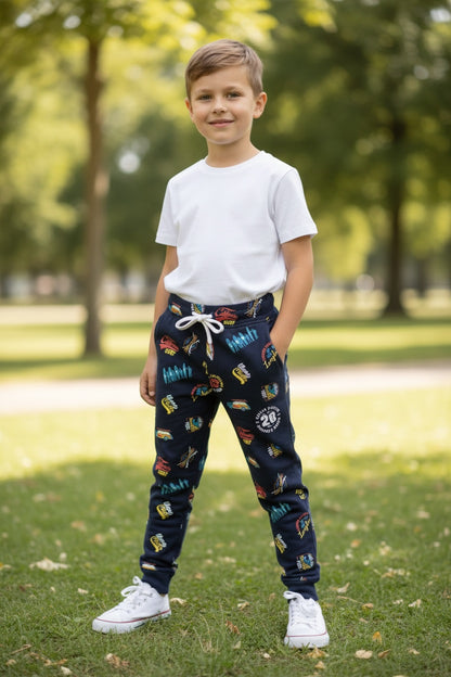 Doreme Infant Boys Essential Printed Joggers
