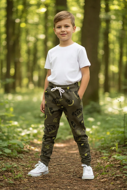 Doreme Infant Boys Essential Printed Joggers