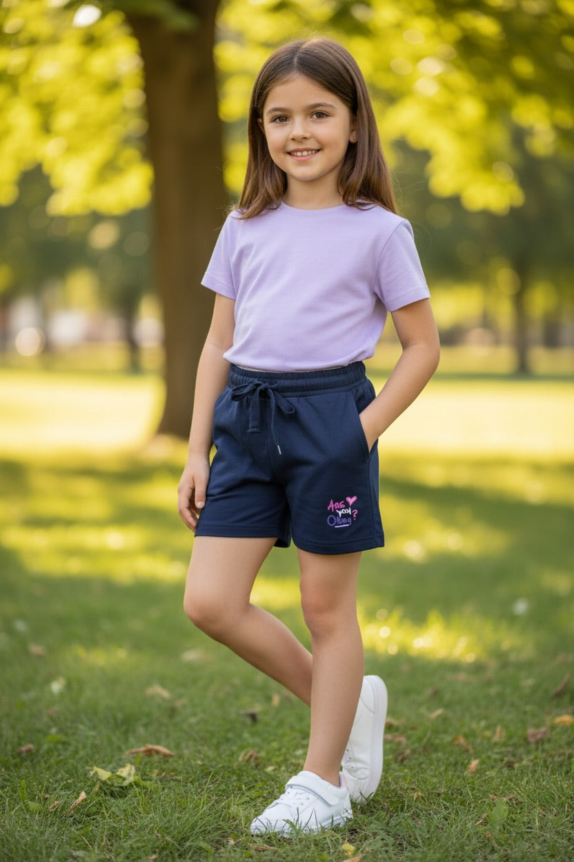 Doreme Girls Everyday Shorts with Side Pockets