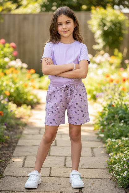 Doreme Girls All Over Print Apex Shorts