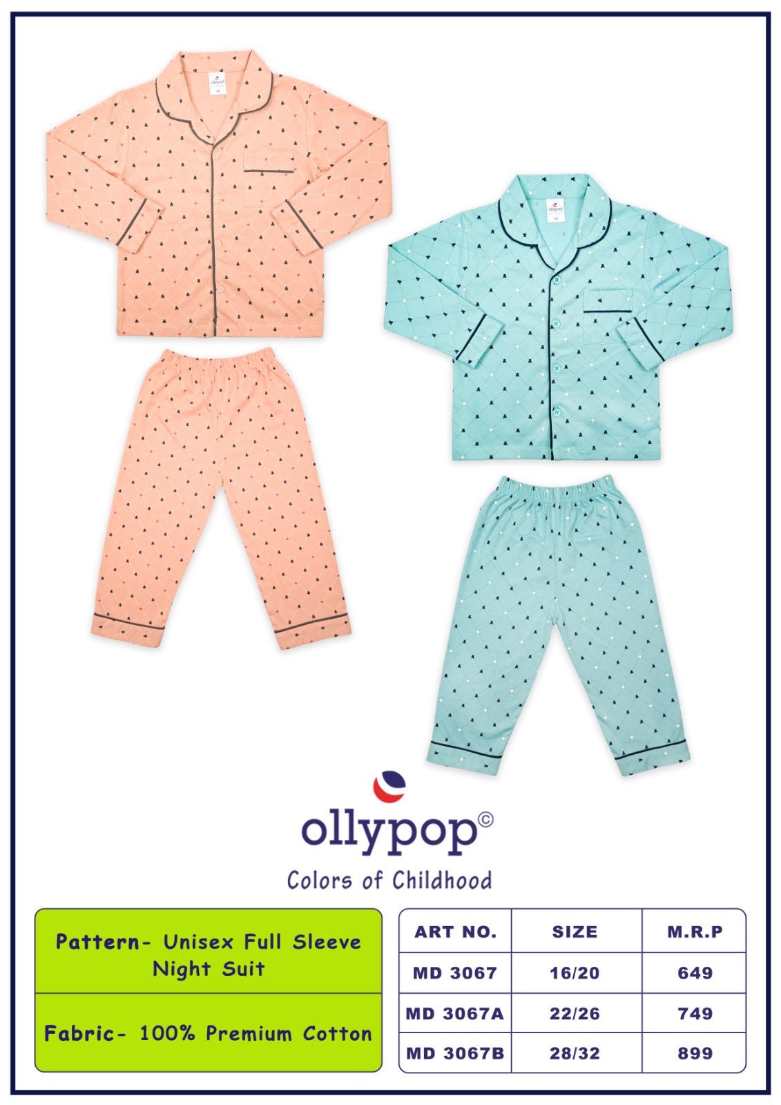 Ollypop 3067 catalogue