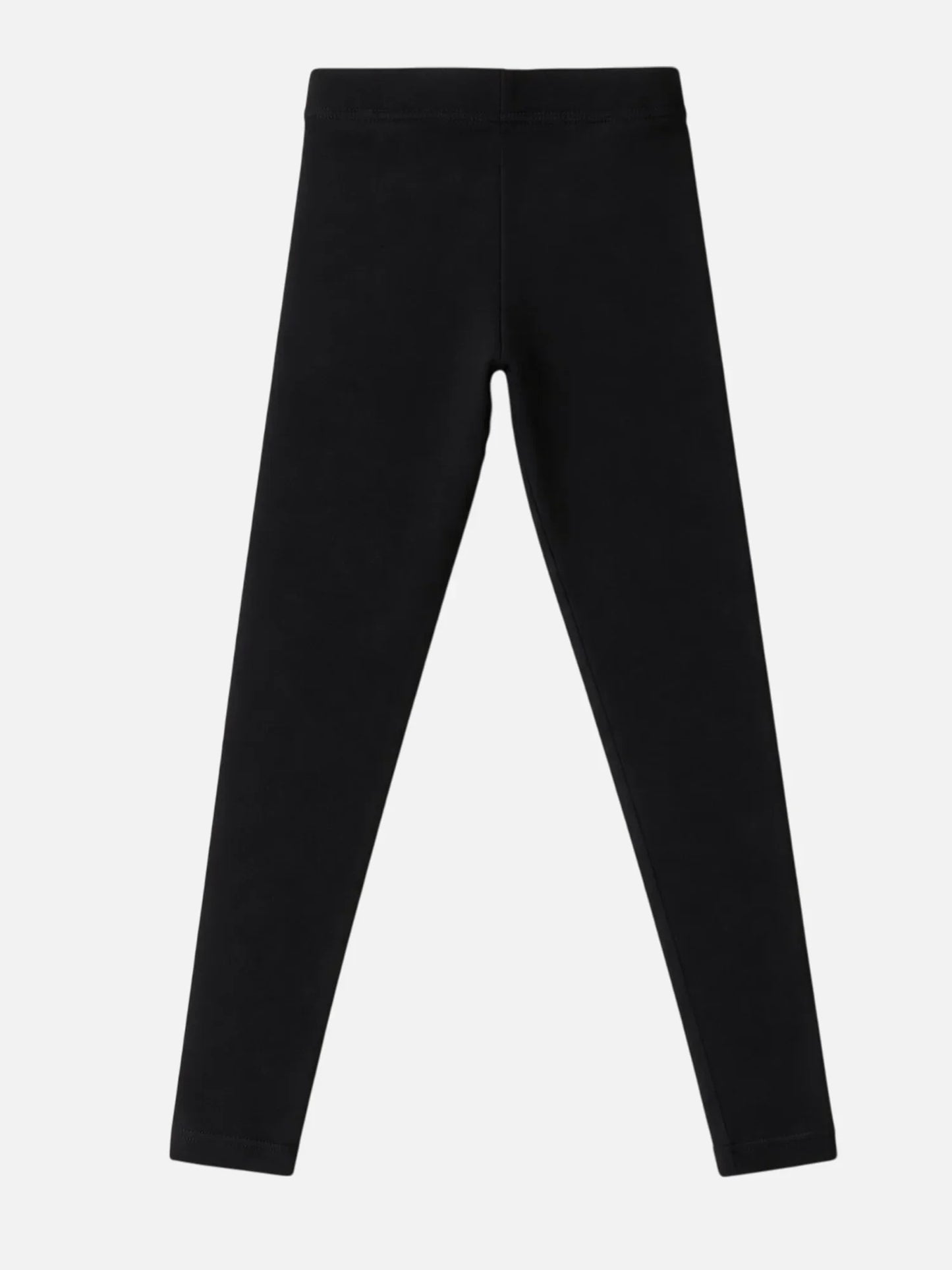 Bodycare girls full length cotton spandex leggings in Black