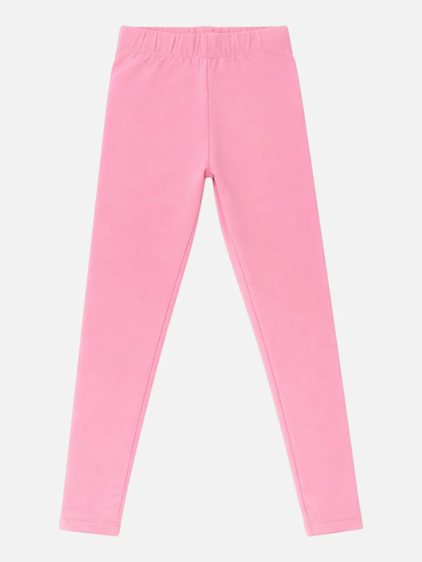 Bodycare girls full length cotton spandex leggings in Pink