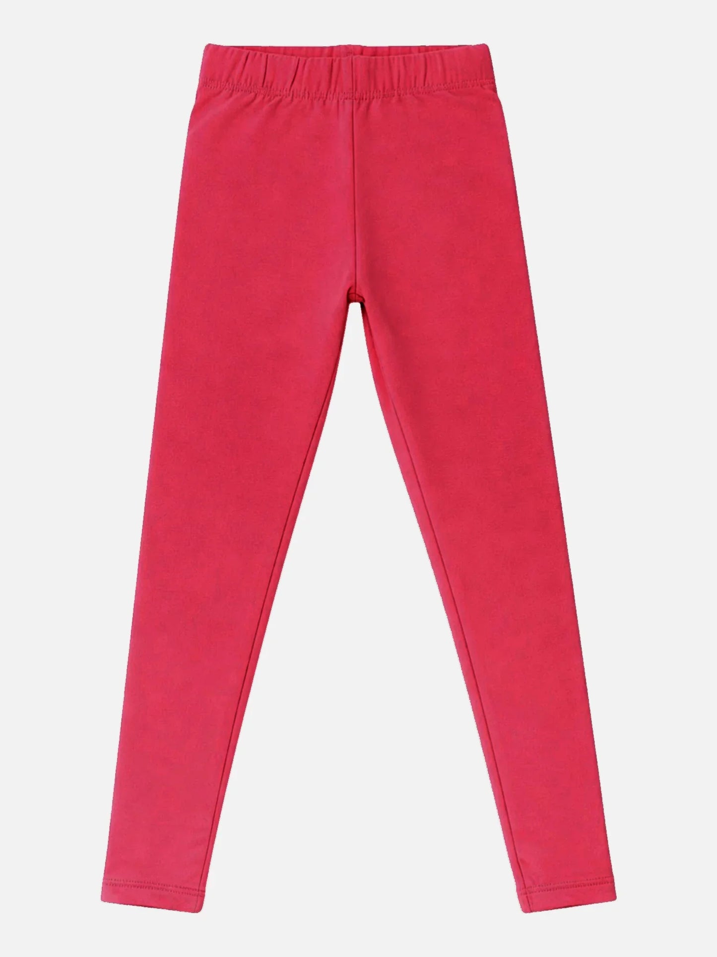 Bodycare girls full length cotton spandex leggings in Rani