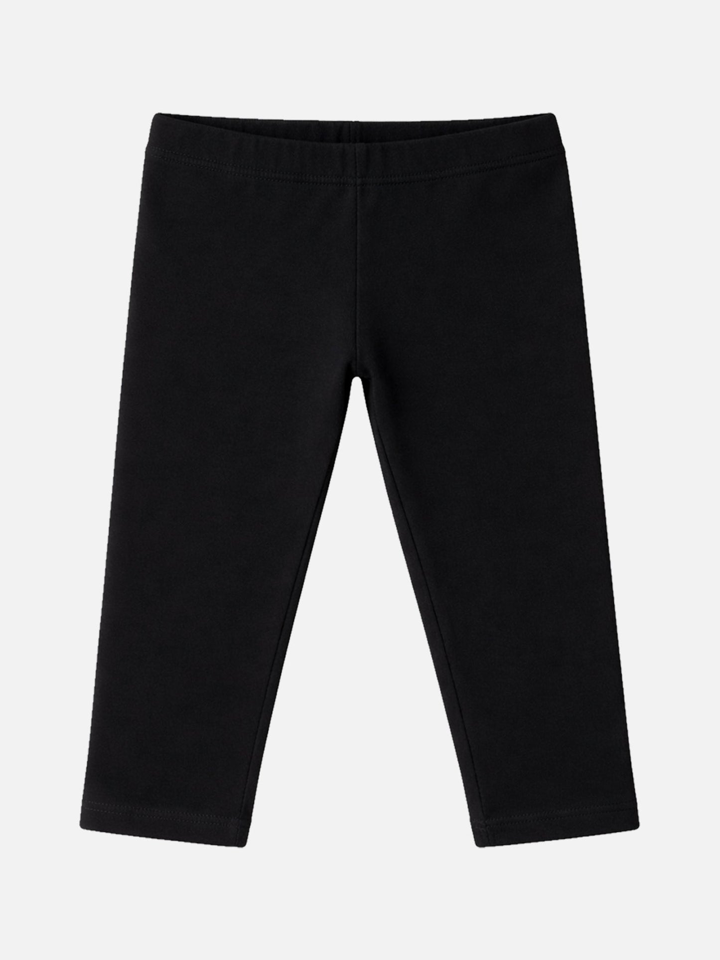 Bodycare girls cotton spandex capri leggings in Black