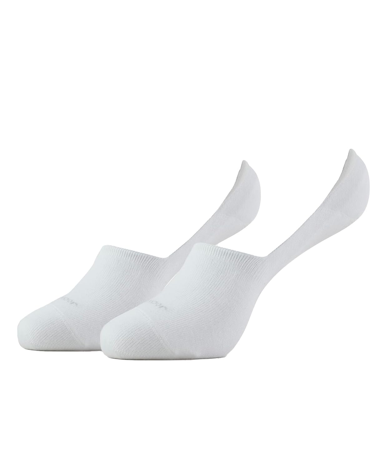 Jockey men's white no show athleisure cotton socks