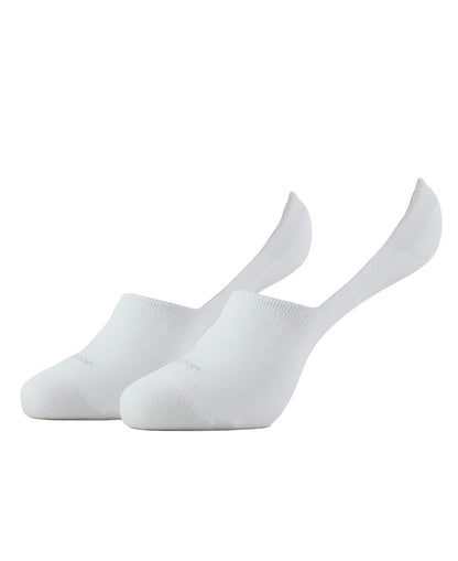 Jockey men's white no show athleisure cotton socks