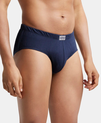Jockey 8035 cotton brief in Deep Navy