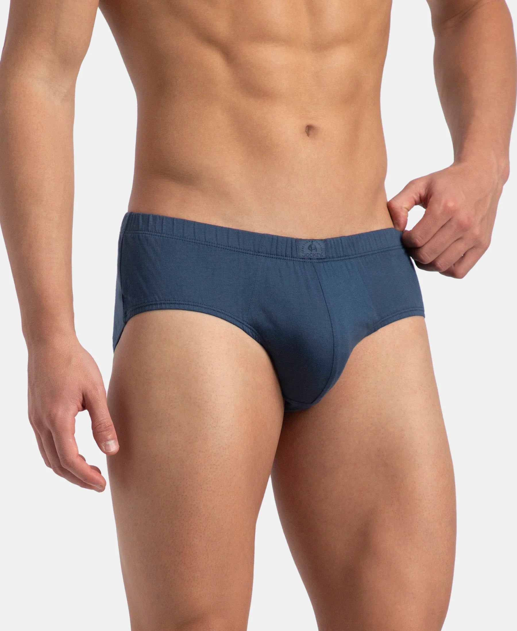 Jockey 8035 cotton brief in Dark Denim