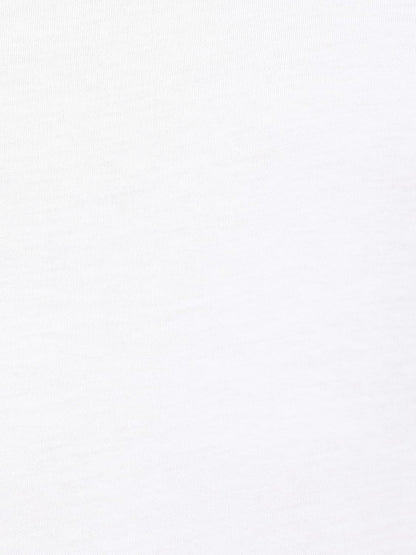Close-up of the soft white cotton fabric used in Jockey men's vests