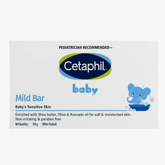 Cetaphil Baby mild bar gentle cleansing soap 100 g in its carton