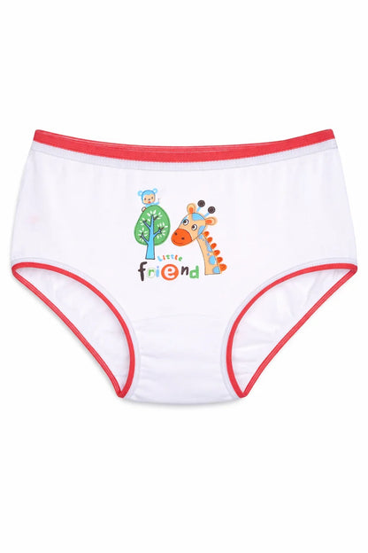 Bodycare KIA1700 girls white cotton panty worn