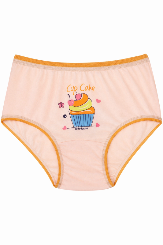 Bodycare KIA1800 girls printed cotton panty pack of 3