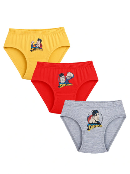 Bodycare Justice League boys brief assorted prints