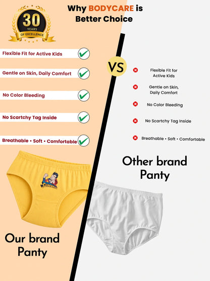 Bodycare boys brief cotton fabric detail