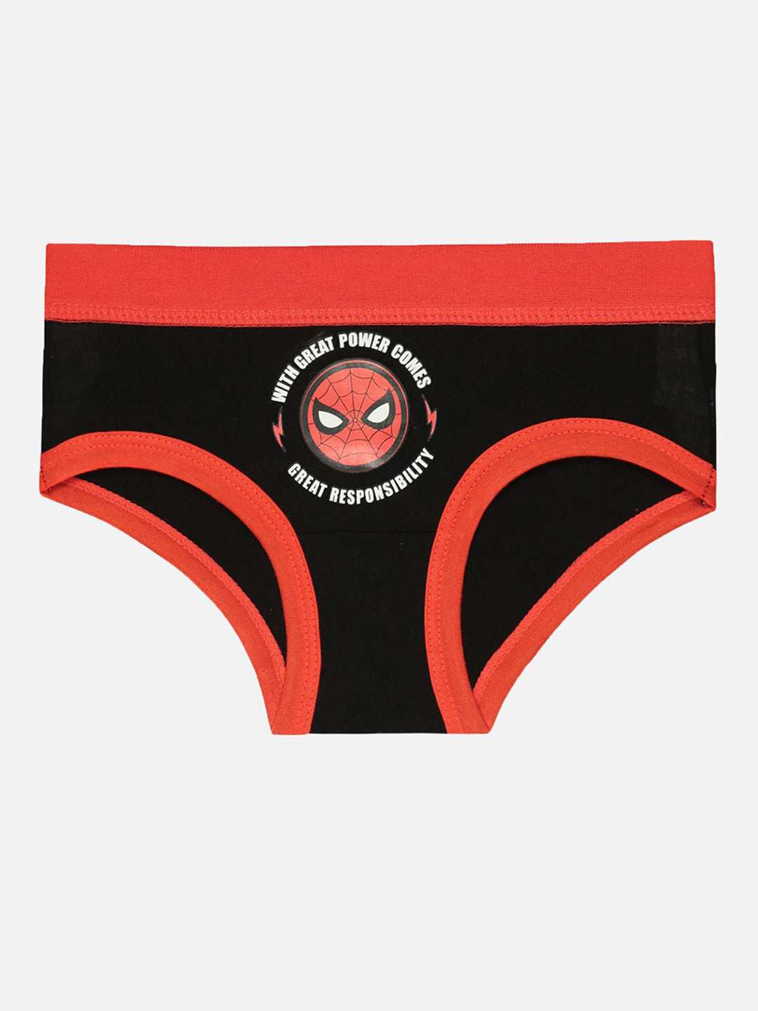 Bodycare boys printed brief front view
