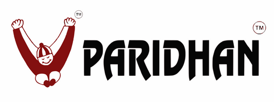 PARIDHAN store logo in red and black