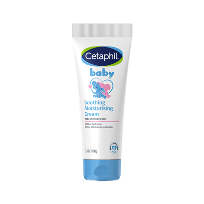 Cetaphil Baby soothing moisturising cream 100 g tube, front view